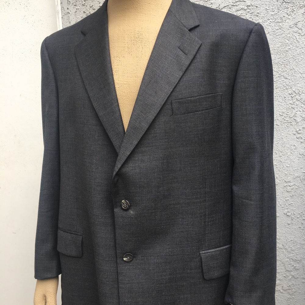 Hickey Freeman Dark Gray Suit Jacket